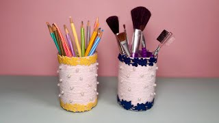 DIY multipurpose storage organiser  DIY pencil holder  craft explosion [upl. by Akelam]