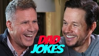 Dad Jokes  You Laugh You Lose  Will Ferrell vs Mark Wahlberg  All Def [upl. by Desi944]