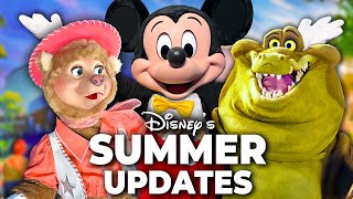 Top 10 NEW Disney Rides Updates amp Changes at Walt Disney World Summer 2024 [upl. by Lehacim639]