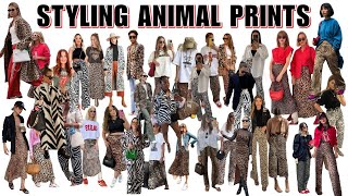 HOW TO STYLE ANIMAL PRINTS FOR FALL 12 Outfit Ideas Worth Trying [upl. by Anicart]