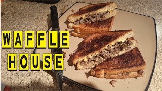 Waffle House Texas Cheesesteak Melt Recipe QuickFire [upl. by Aonehc323]