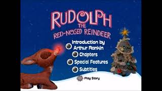 Rudolph the RedNosed Reindeer 2001 DVD Main Menu 1 [upl. by Willie]