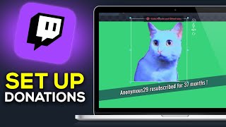 How To Set up Donations on Twitch OBS  Easy Guide [upl. by Hplar]