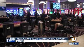 Viejas Casino Resort celebrates grand reopening [upl. by Hgalehs]