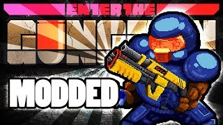 MODDED GUNGEON  Enter the Gungeon Custom Challenge [upl. by Bunni788]