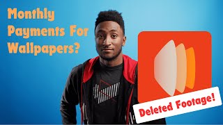 MKBHD Wallpaper App And Deleted Video Review  My App Is Better [upl. by Crocker]