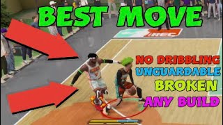 THE MOST BROKEN MOVE IN 2K HISTORY HOW TO DO THE KOBE JAB NBA 2K24 [upl. by Hortensa]