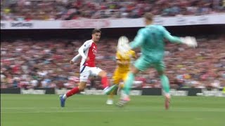 Kai Havertz Goal vs Brighton at Emirates Stadium Arsenal vs Brighton Highlights Premiere League 24 [upl. by Aileek]