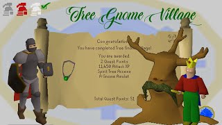 OSRS Tree Gnome Village Quest Guide  Ironman Approved [upl. by Stewart]