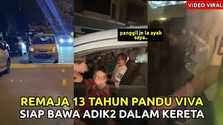 AUNTIE quotSOUNDquot REMAJA 13TAHUN SELAMBA PANDU KERETA VIVA DALAM TAMAN PERUMAHAN [upl. by Toille]