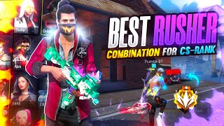 CS rank best character skill combination for rusher  CS rank tips and tricks  Player 07 [upl. by Eiramasil]