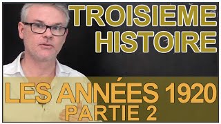 Les années 1920  Partie 2  Histoire  3e  Les Bons Profs [upl. by Aitram507]