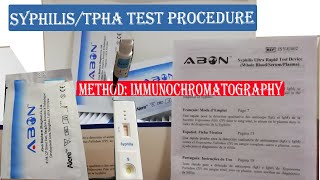 TPHA Test Bangla ।। খুব সহজে সিফিলিস টেষ্ট করুন । [upl. by Elledoj358]