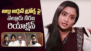 Artist Nellore Neeraja About Trolls On Allu Arjun  Manastars [upl. by Hanako503]