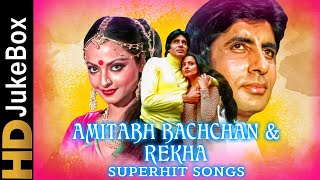 Amitabh Bachchan amp Rekha Superhit Songs  Bollywood Best Jodi Popular Songs [upl. by Araj]