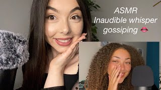 ASMR INAUDIBLE GOSSIPING  INAUDIBLE WHISPERING FT TelinaASMR [upl. by Roth729]