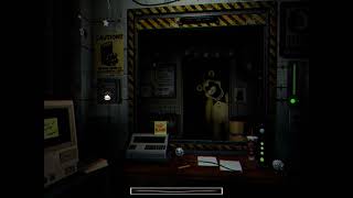 Graveyard Shift At Freddys GSAF  Golden Freddy Easter Egg [upl. by Saunder639]