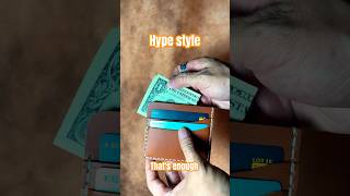 Hype style wallet pattern down load leather wallet DIY [upl. by Asyl]