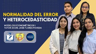 GESTORÍA DE POSGRADO  NORMALIDAD DEL ERROR Y HETEROCEDASTICIDAD [upl. by Sochor]