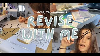 Revise With Me  GCSE  Tips  Homework  Plan [upl. by Hutchinson]