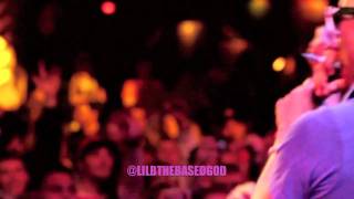 LIL B PERFORMS quotJUSTIN BEIBERquot LIVE PRODUCED BY LIL B GOING DUMBCRAZY BASS [upl. by Longan]