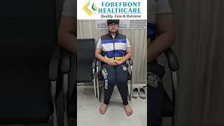 Out toeing gait Flat feet and Knock knees treatment in Ghaziabad footcare forefronthealthcare [upl. by Ilene38]