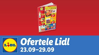 Ofertele saptamanii la Lidl • 23  29 Septembrie 2024 [upl. by Faina654]