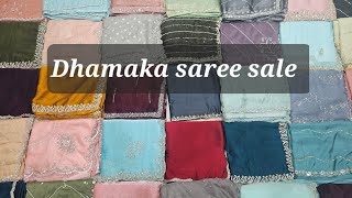 Dhamaka saree sale Khatu Shree Sarees Contact 98180338449999047958 [upl. by Jamil434]