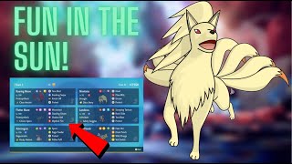 A HOWL Kantoian Ninetales Sun Team  Pokemon Scarlet amp Violet VGC  Ranked Battles [upl. by Linet]