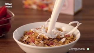 KELLOGGS MUESLI  Multigrain Breakfast for the Unstoppables 45sec [upl. by Oicanata]