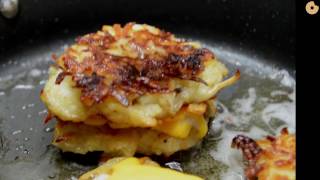 How to Make Grilled Cheese Latkes [upl. by Bellaude]