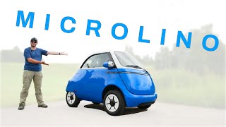 The Microlino is a Delightful Bubble Car for the Modern Age [upl. by Aihsikal]