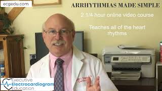 Arrhythmias Made Simple online video course by ecgeducom [upl. by Virge]