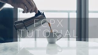 HOW TO EASILY CREATE A CINEMAGRAPH ON FCPX [upl. by Elleraj]