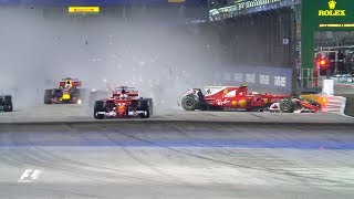 F1 Top 10 Dramatic Moments Of 2017 [upl. by Mccarthy]