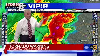 WRIC Severe Weather Coverage April 3 2024 [upl. by Sorazal]