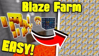 Easiest Blaze Farm Tutorial for Minecraft 121  Java amp Bedrock Edition [upl. by Espy10]