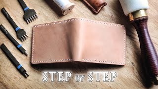 How to Make a Leather Wallet [upl. by Gnav]