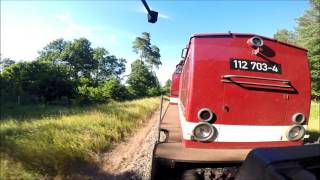 Pasewalk Ueckermünde mitfahrt auf dem Sonderzug [upl. by Nygem]