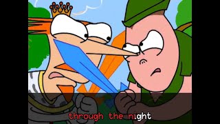 Brendon Small  The Ballad of King Arthur and Robin Hood KARAOKE Home Movies [upl. by Rabiah]