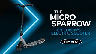 Kids Electric Scooter  emicro Sparrow [upl. by Rednave]