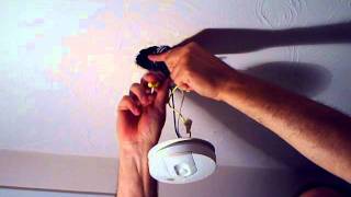 Kidde Silhouette Smoke Alarm Installation Video [upl. by Ecirtaemed]