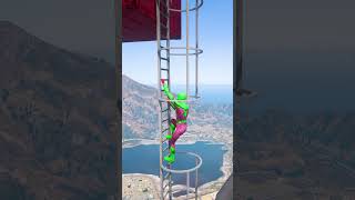 GTA 5 Epic Water Ragdolls  SpiderMan Jumps  Fails ep2612 shorts [upl. by Callean]