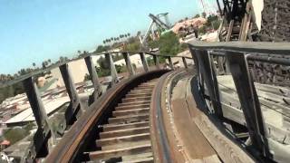 Ghost Rider HD POV Knotts Berry Farm [upl. by Theodor]