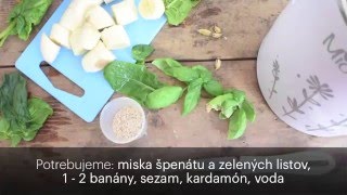 Detoxikujte so zeleným smoothie z MioMatu [upl. by Pretrice]