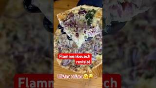 Recette de la flammenkeuch revisité avec de la pate feuilletée [upl. by Tegan550]