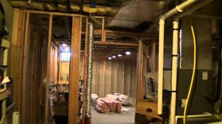 Insulating Basement Storage Room Walls [upl. by Nnairam200]