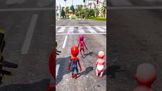 GTA 5  IRON MAN KA BETA KO HULK KI BIKE CHURANA PAD GAYA BHARI 🤣🤣  cartoon shortsfeed livestre [upl. by Anialeh]