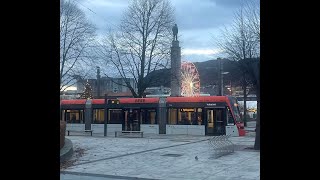 Quick short of how to buy your tickets at the ticket machine on the Bergen Light rail [upl. by Curry557]