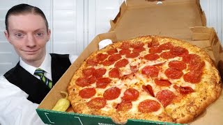 Papa Johns NEW Garlic Epic Stuffed Crust Pizza Review [upl. by Enida942]